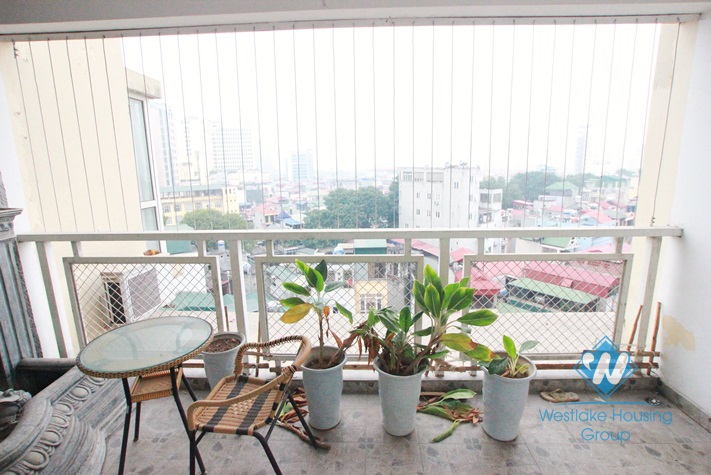 Beautiful 03 bedrooms apartment for rent near Kim Ma Street, Ba Dinh, Hanoi